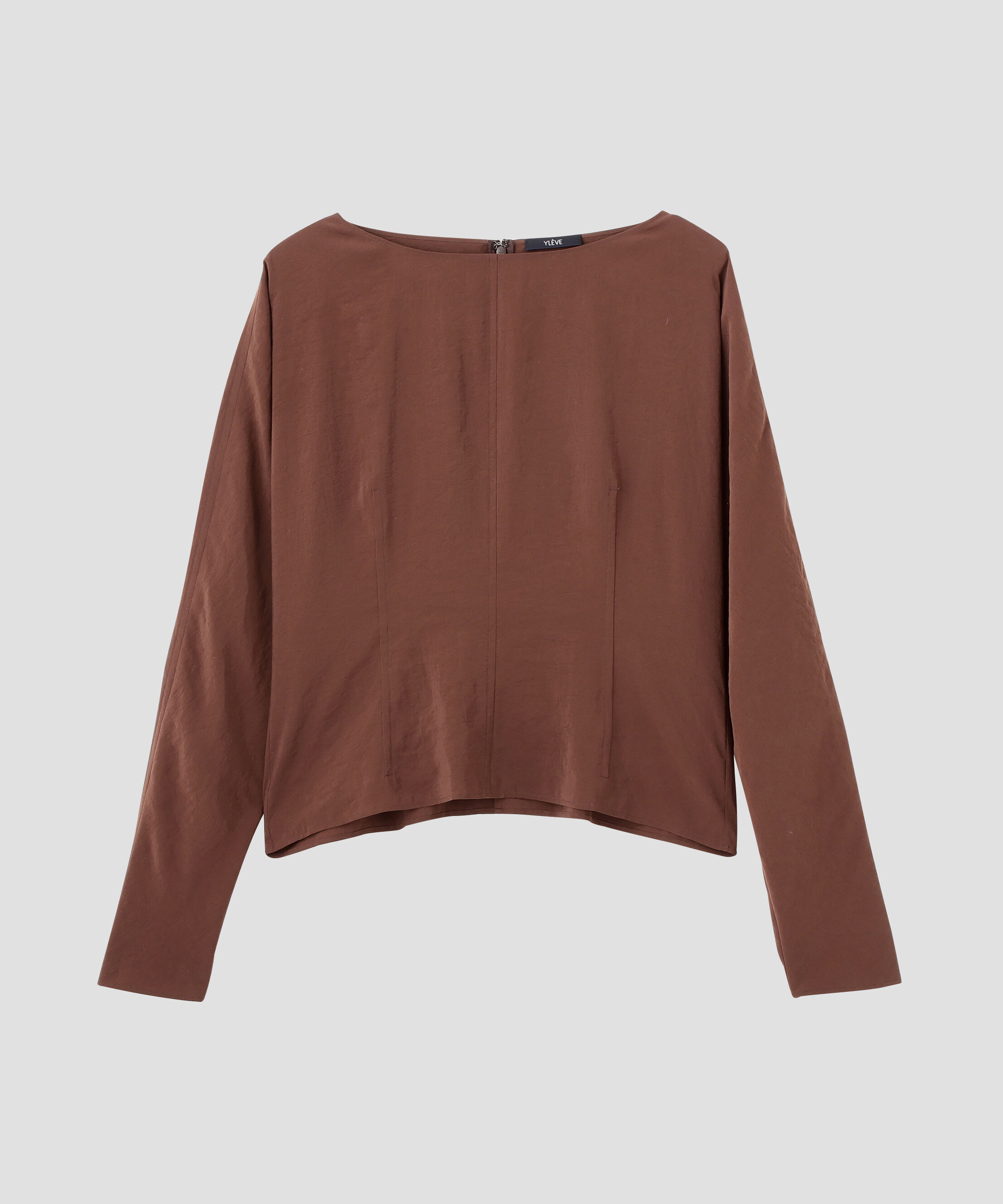 YLEVE 「YLEVE / RAYON-POLYESTER BROAD BLOUSE」|シャツ・ブラウス|