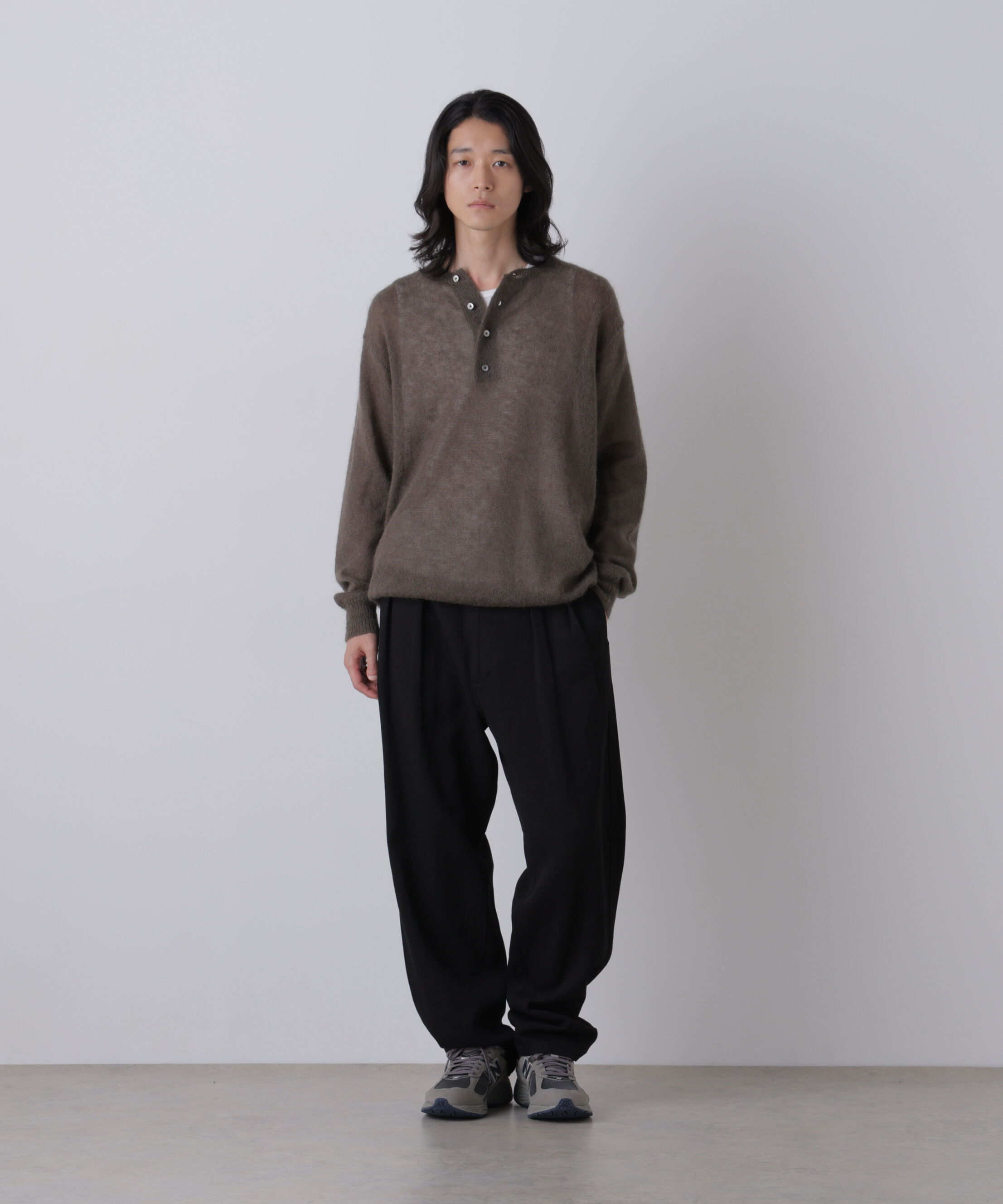 YLEVE 「YLEVE / WASHI PAPER TWILL TROUSERS」|その他|BLACK