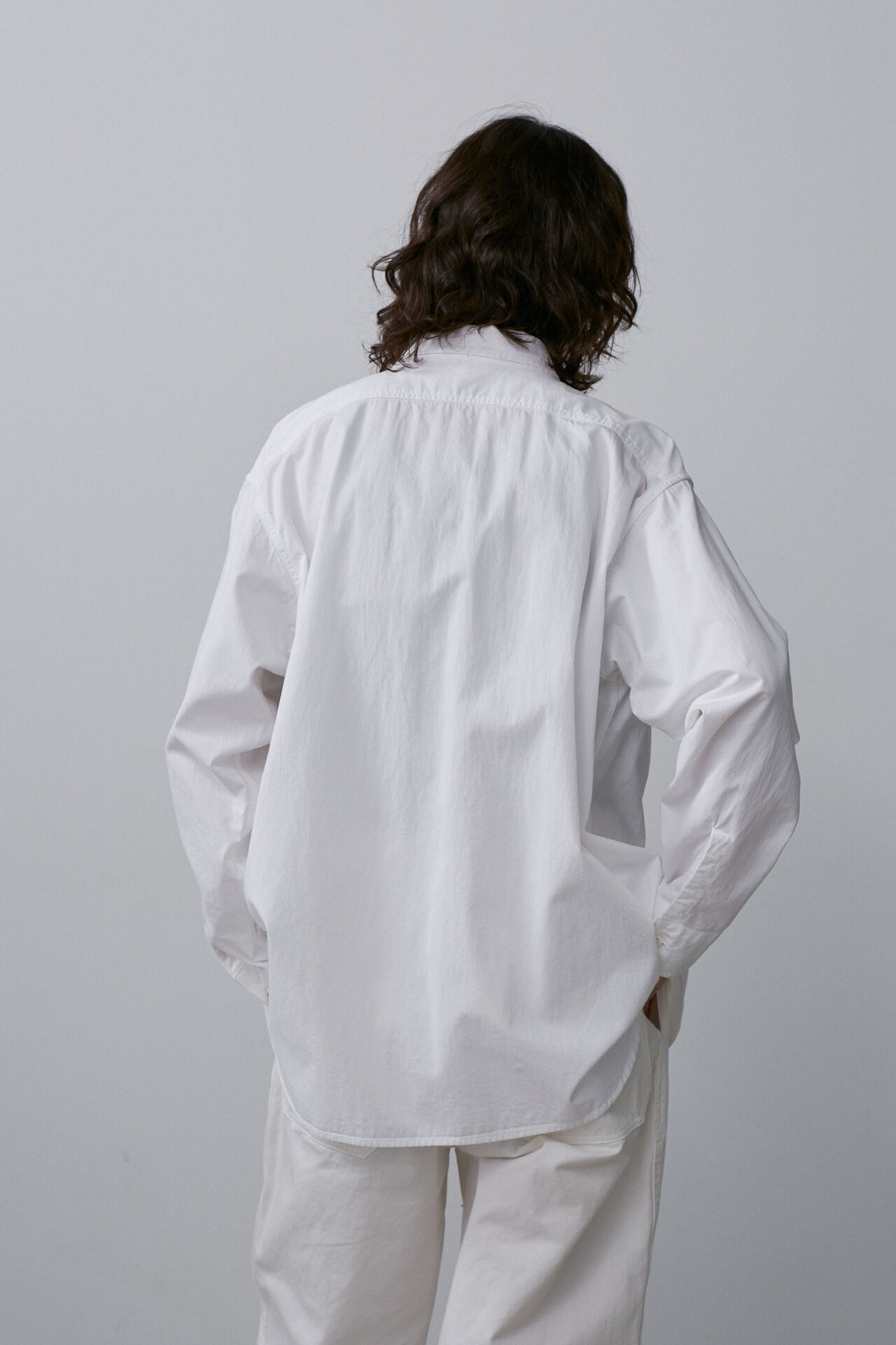 YLEVE 「Ｙ / ORGANIC COTTON HIGH DENSITY SATIN SH」|シャツ・ブラウス|