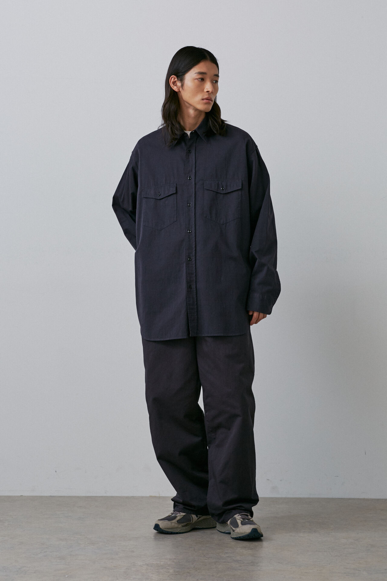 YLEVE 「Ｙ / ORGANIC COTTON HIGH DENSITY SATIN SH」|シャツ・ブラウス|