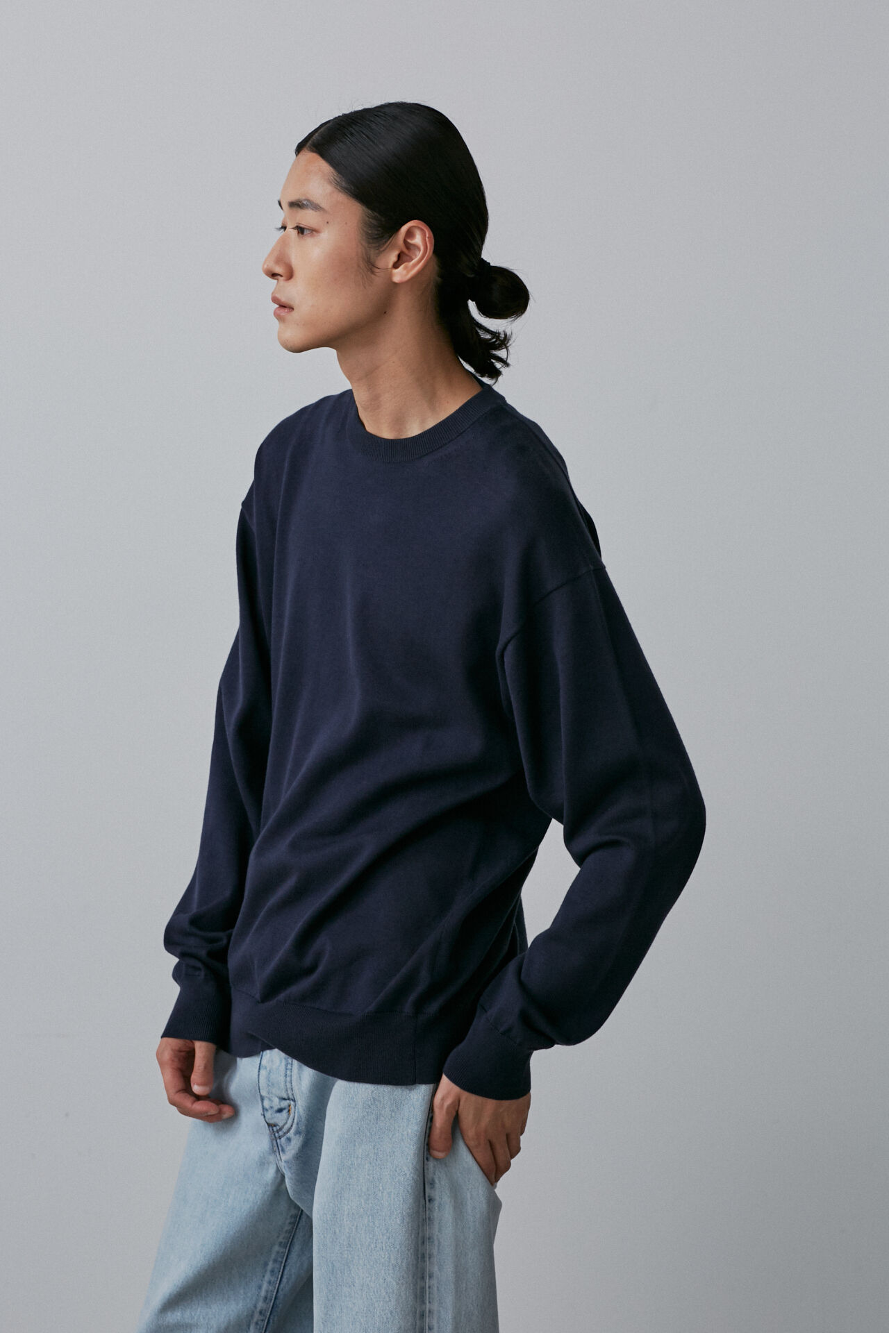 YLEVE 「YLEVE / ELS GIZA COTTON KN P/O」|ニット・セーター|