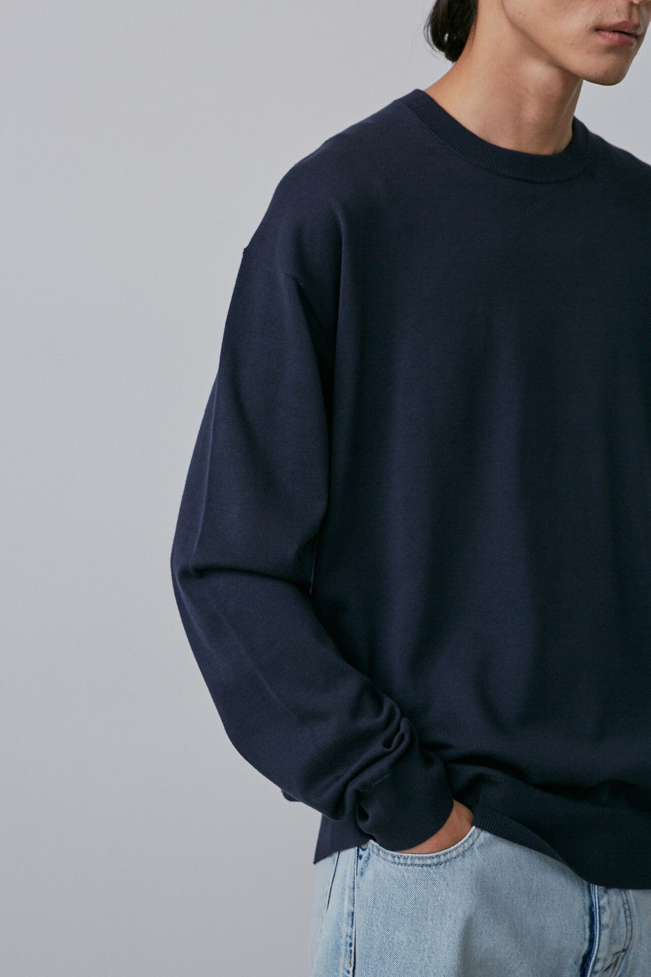 YLEVE 「YLEVE / ELS GIZA COTTON KN P/O」|ニット・セーター|