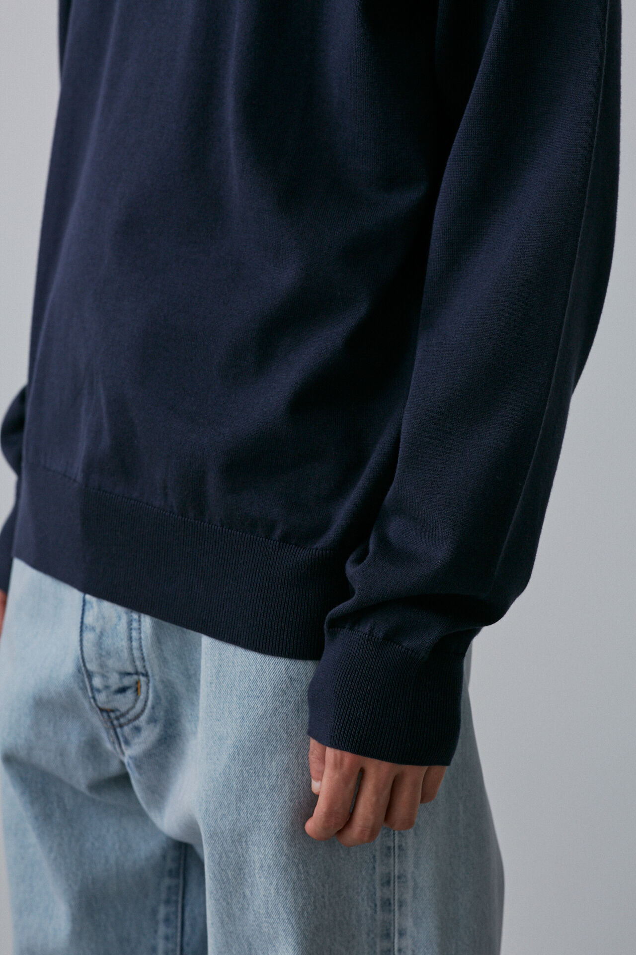 YLEVE 「YLEVE / ELS GIZA COTTON KN P/O」|ニット・セーター|