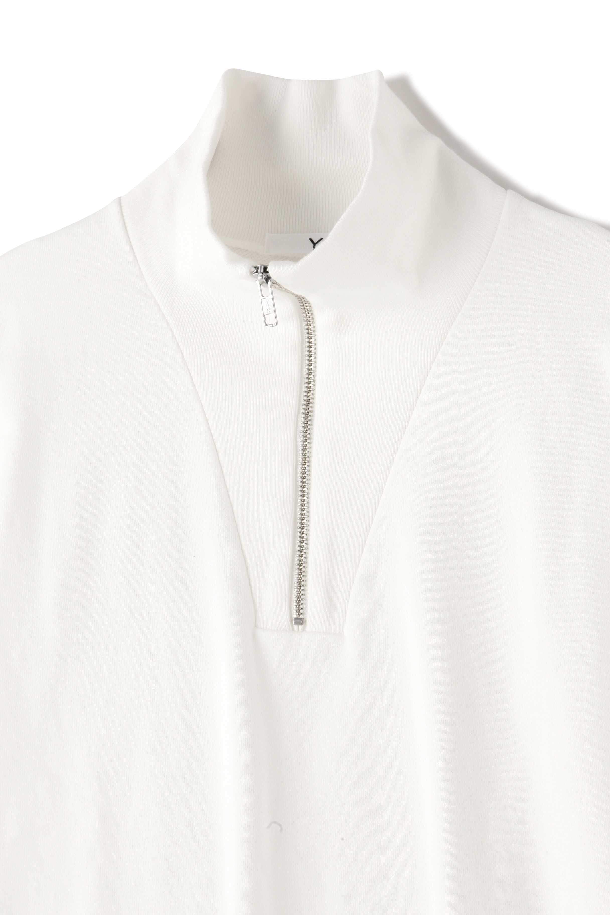 YLEVE 「Ｙ / ORGANIC COTTON BLEND HEAVY WEIGHT FLEECE HALF ZIP」|Tシャツ・カットソー|