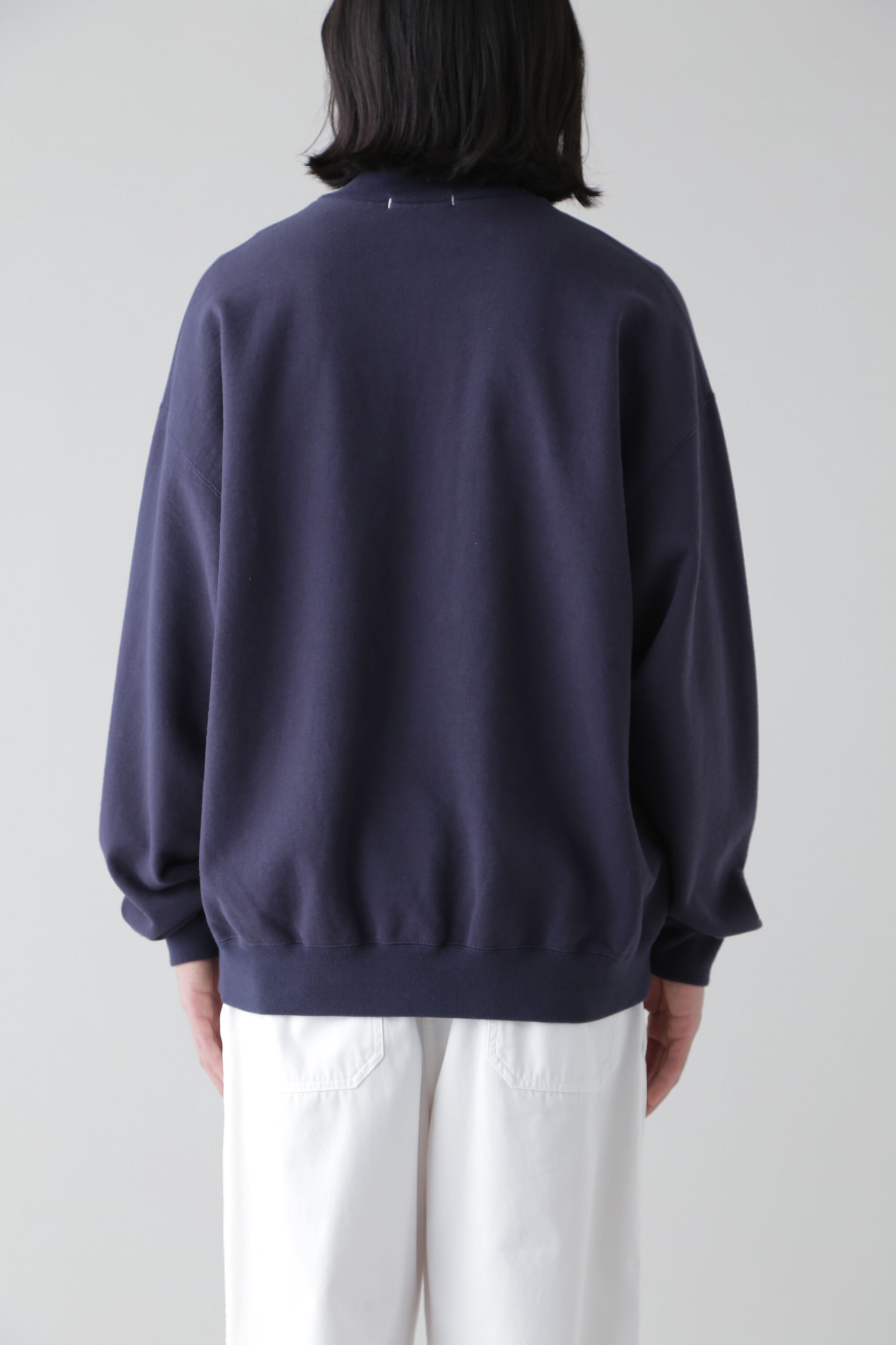 YLEVE 「Ｙ / ORGANIC COTTON BLEND HEAVY WEIGHT FLEECE HALF ZIP」|Tシャツ・カットソー|