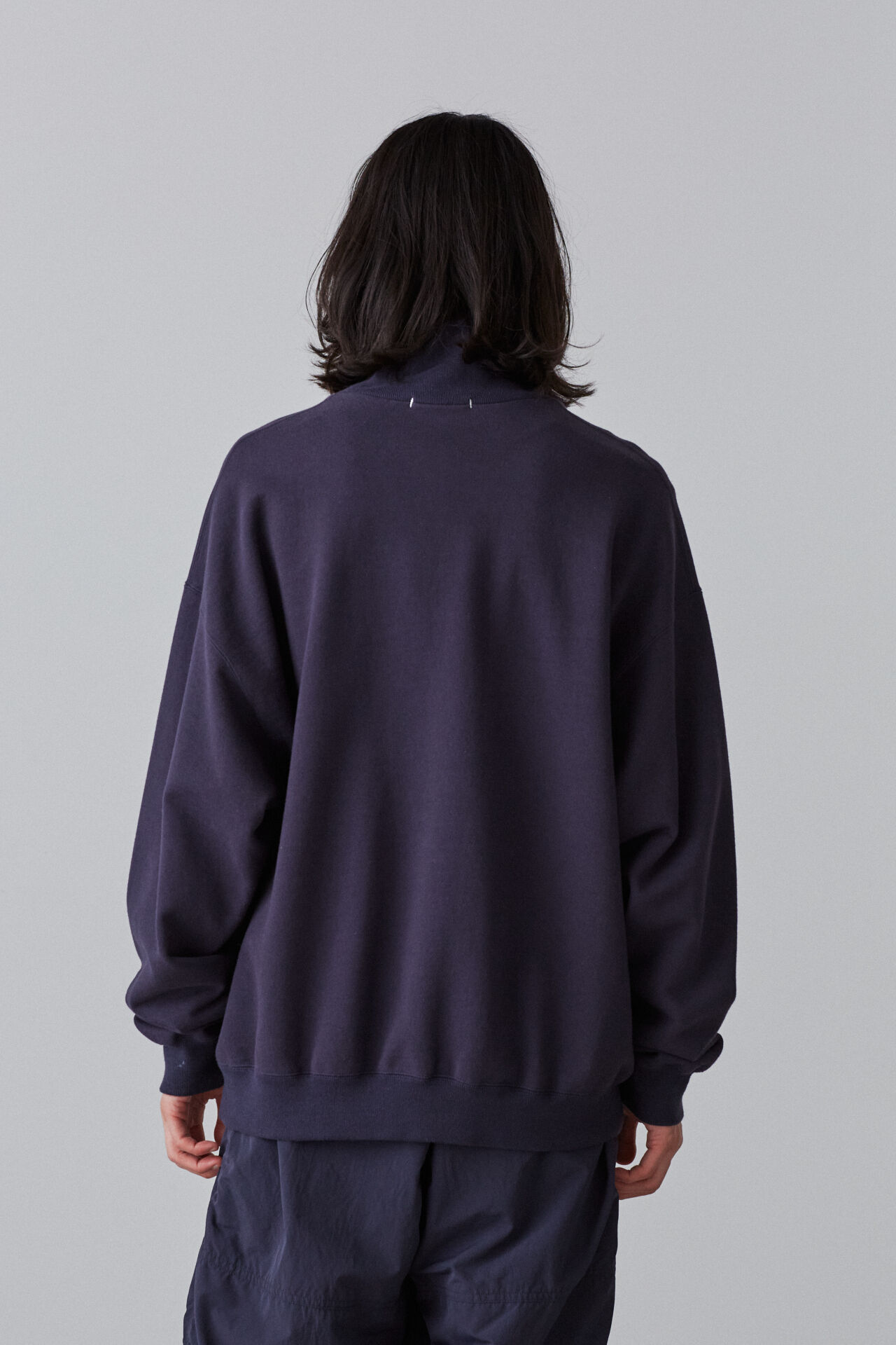 YLEVE 「Ｙ / ORGANIC COTTON BLEND HEAVY WEIGHT FLEECE HALF ZIP」|Tシャツ・カットソー|