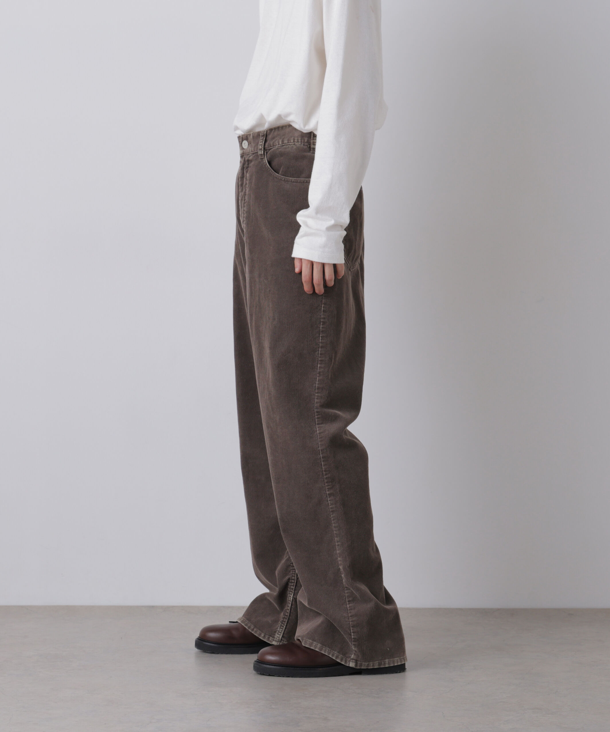 YLEVE 「YLEVE / [UNISEX] SULFUR-DYED BLEACHED CORDUROY PANTS」|その他|