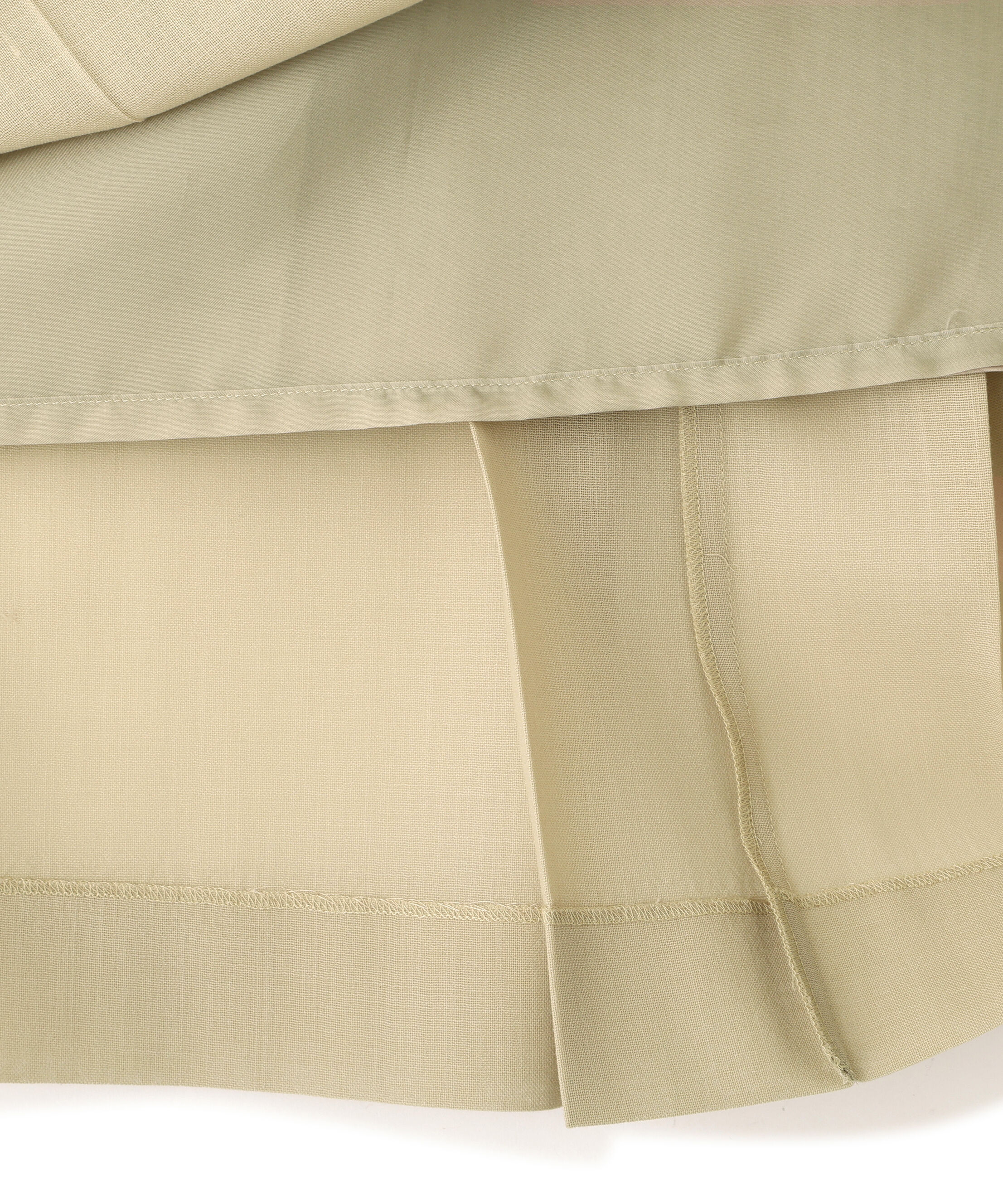 YLEVE 「YLEVE / 2/72 SUPER 100&rsquo;s WOOL HIGH-TWIST VOILE SKIRT」|スカート|