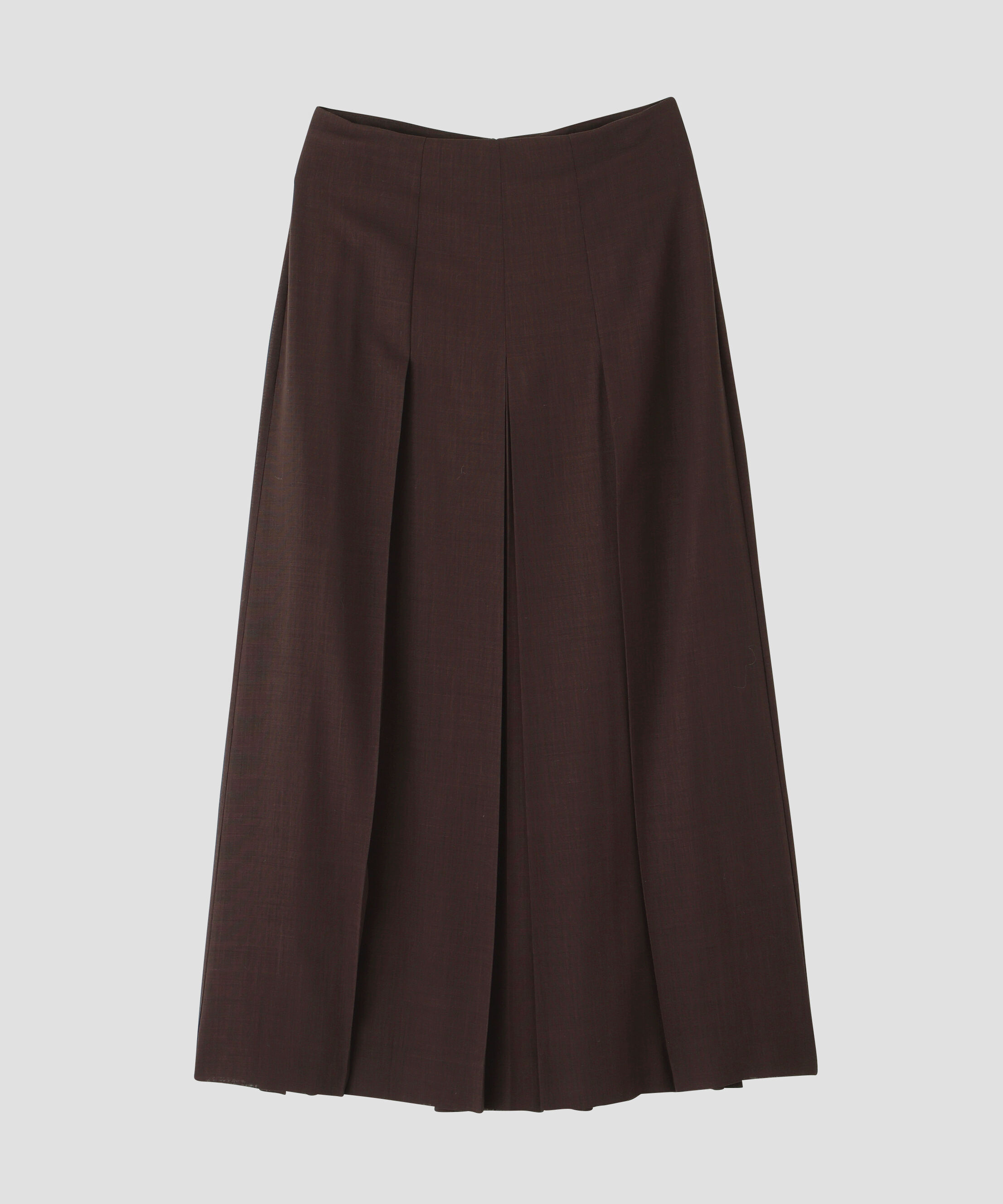 YLEVE 「YLEVE / 2/72 SUPER 100&rsquo;s WOOL HIGH-TWIST VOILE SKIRT」|スカート|
