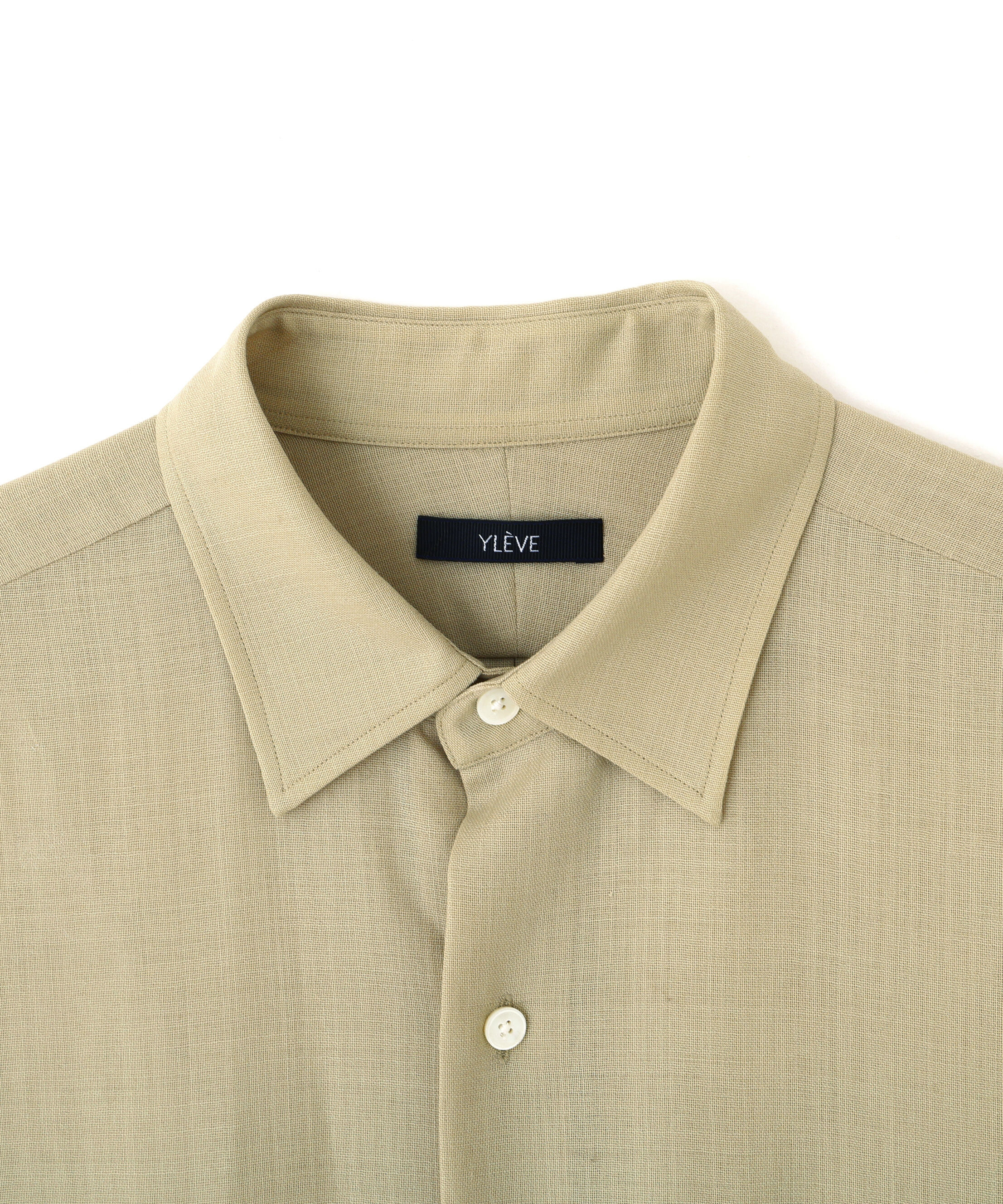 YLEVE 「YLEVE / 2/72 SUPER 100&rsquo;s WOOL HIGH-TWIST VOILE SHIRT」|シャツ・ブラウス|