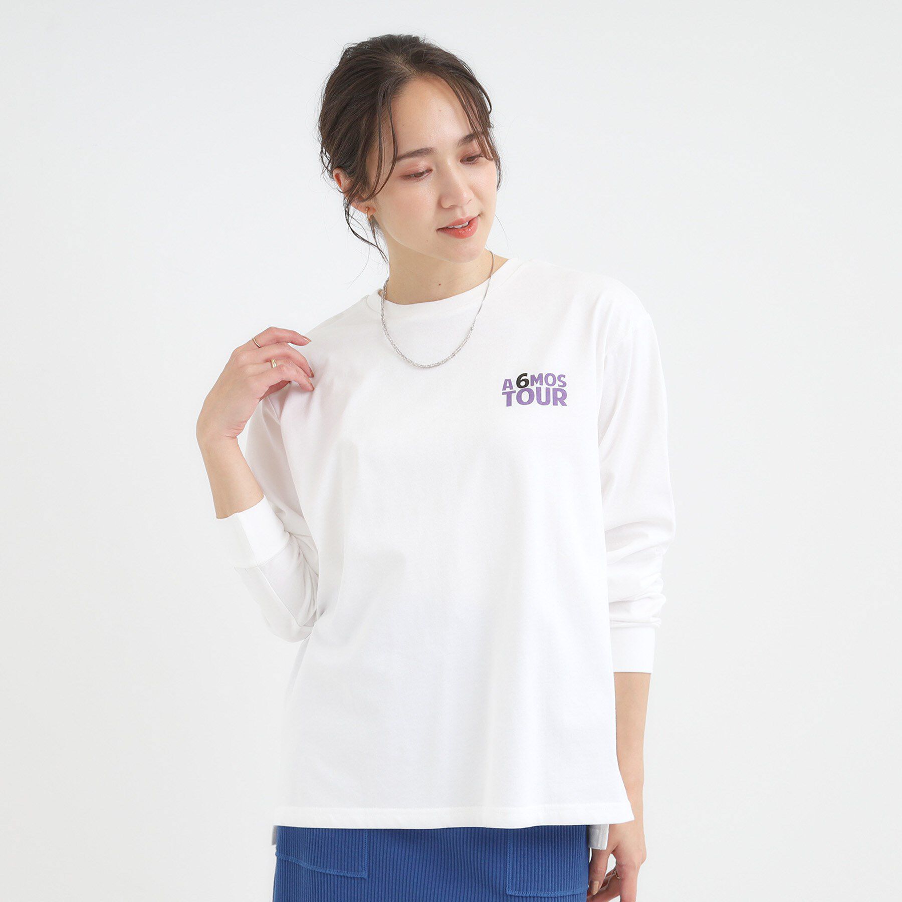 SHOO･LA･RUE「グラフィックアソート ベーシックロンT」|Tシャツ・カットソー|