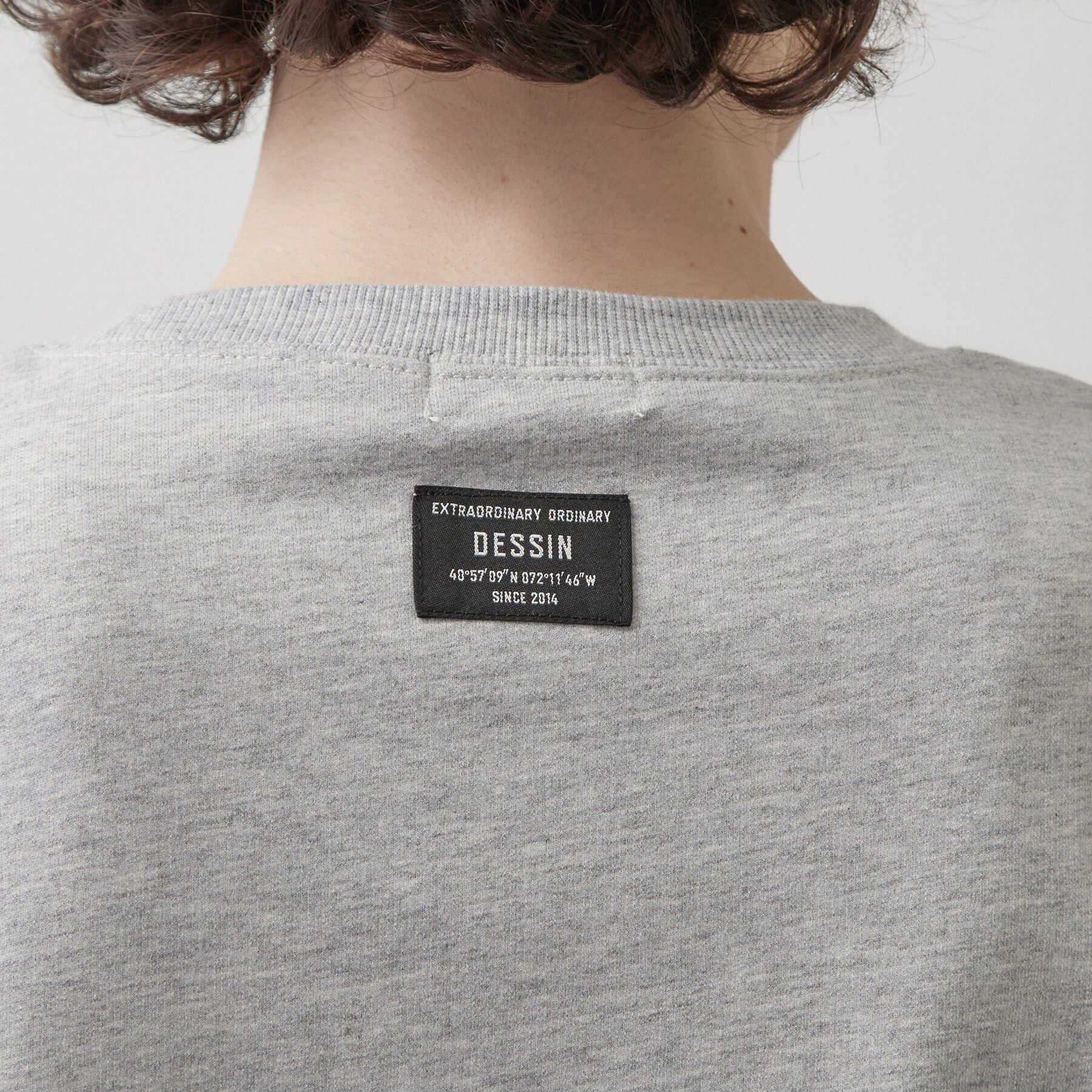 Dessin「ロゴ刺繍ミニ裏毛Tシャツ」|Tシャツ・カットソー|