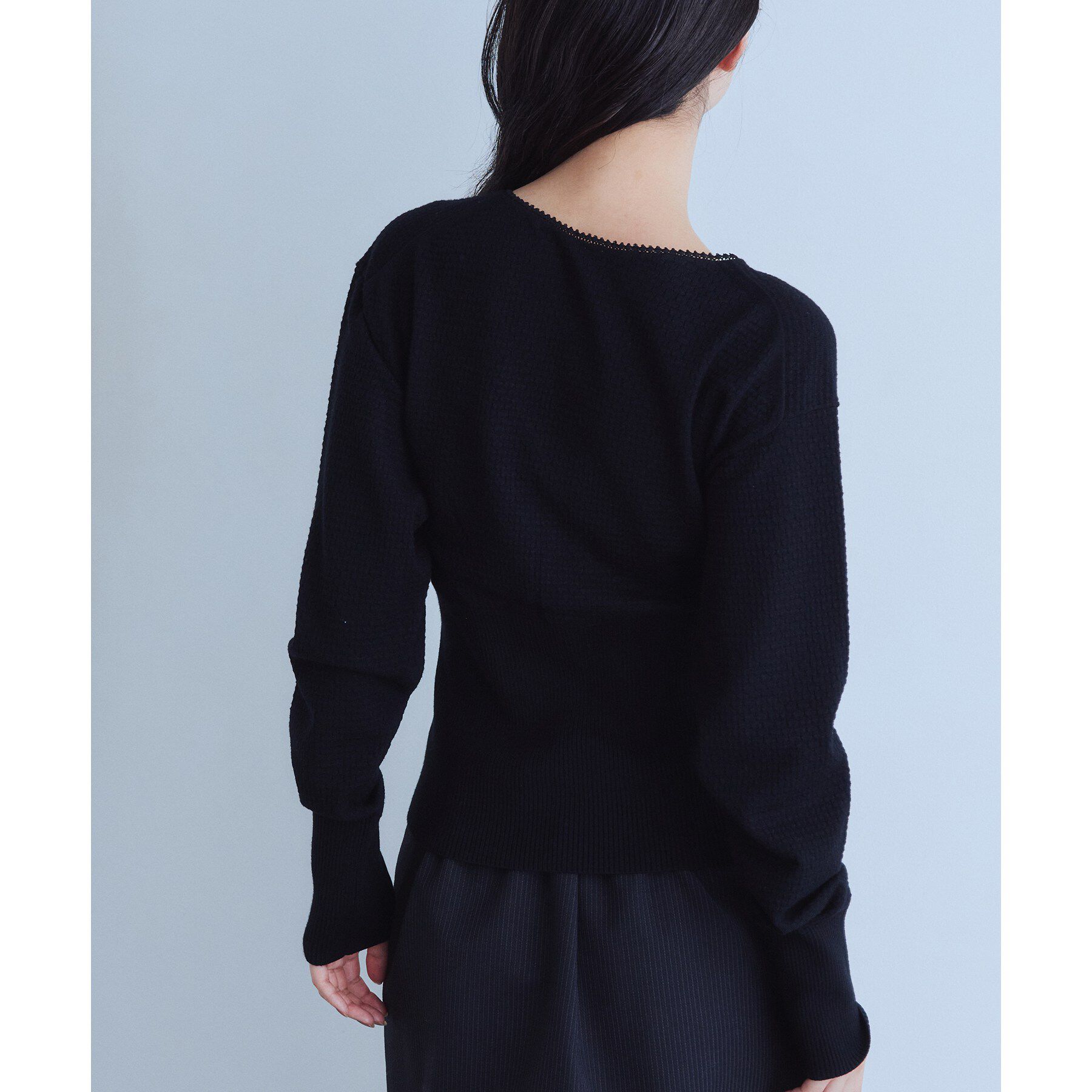 CODE A「intimate wrap knit top」|ニット・セーター|