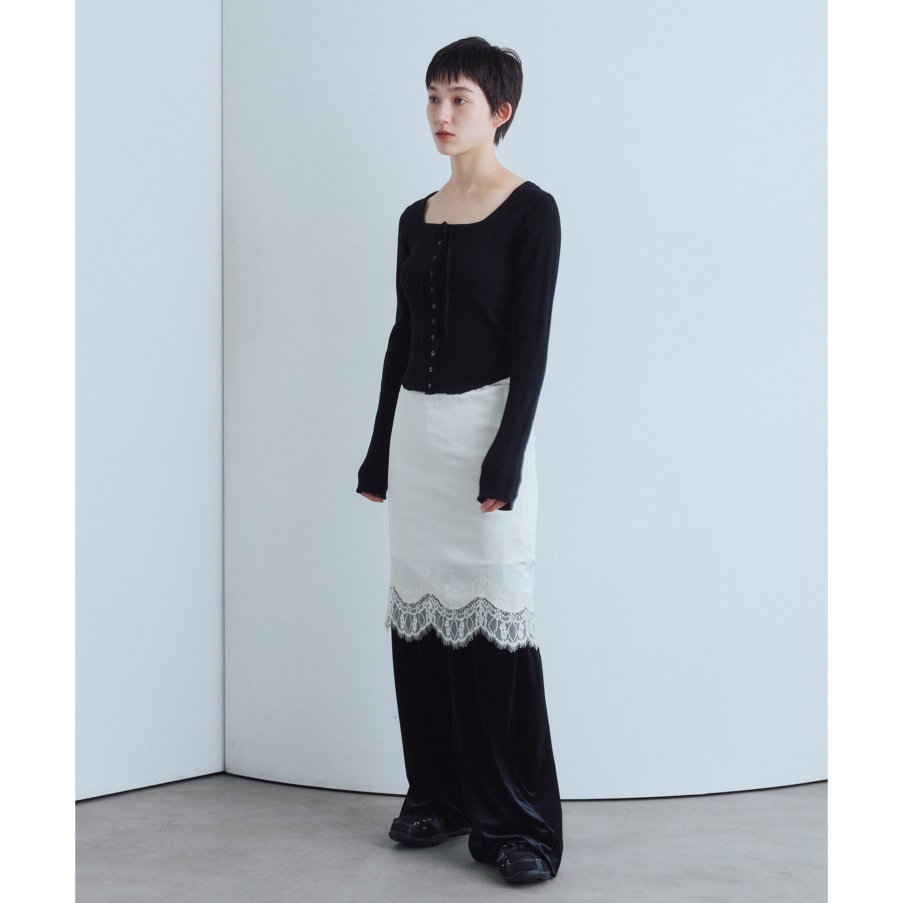 CODE A「intimate knit cardigan」|カーディガン|