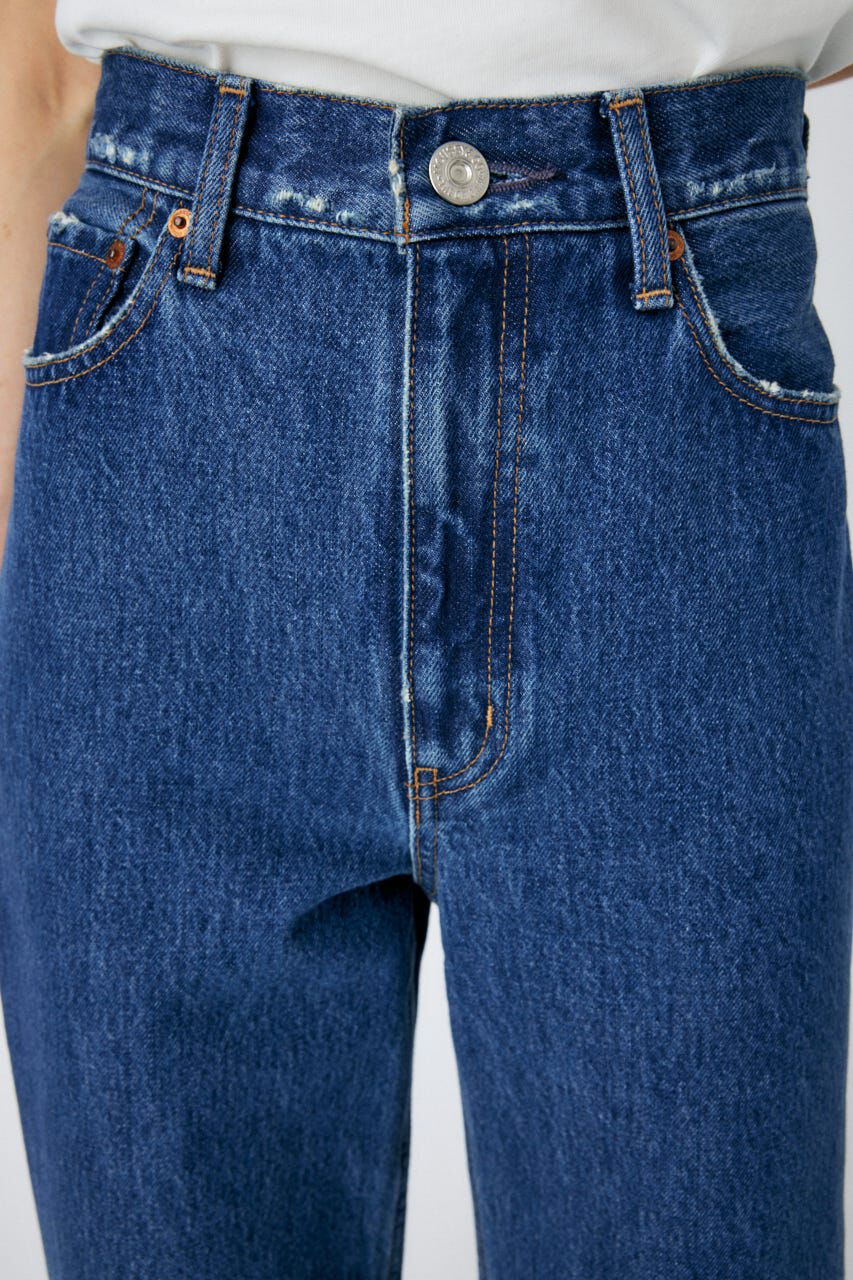 MOUSSY「HIGH WAIST STRAIGHT」|デニム|