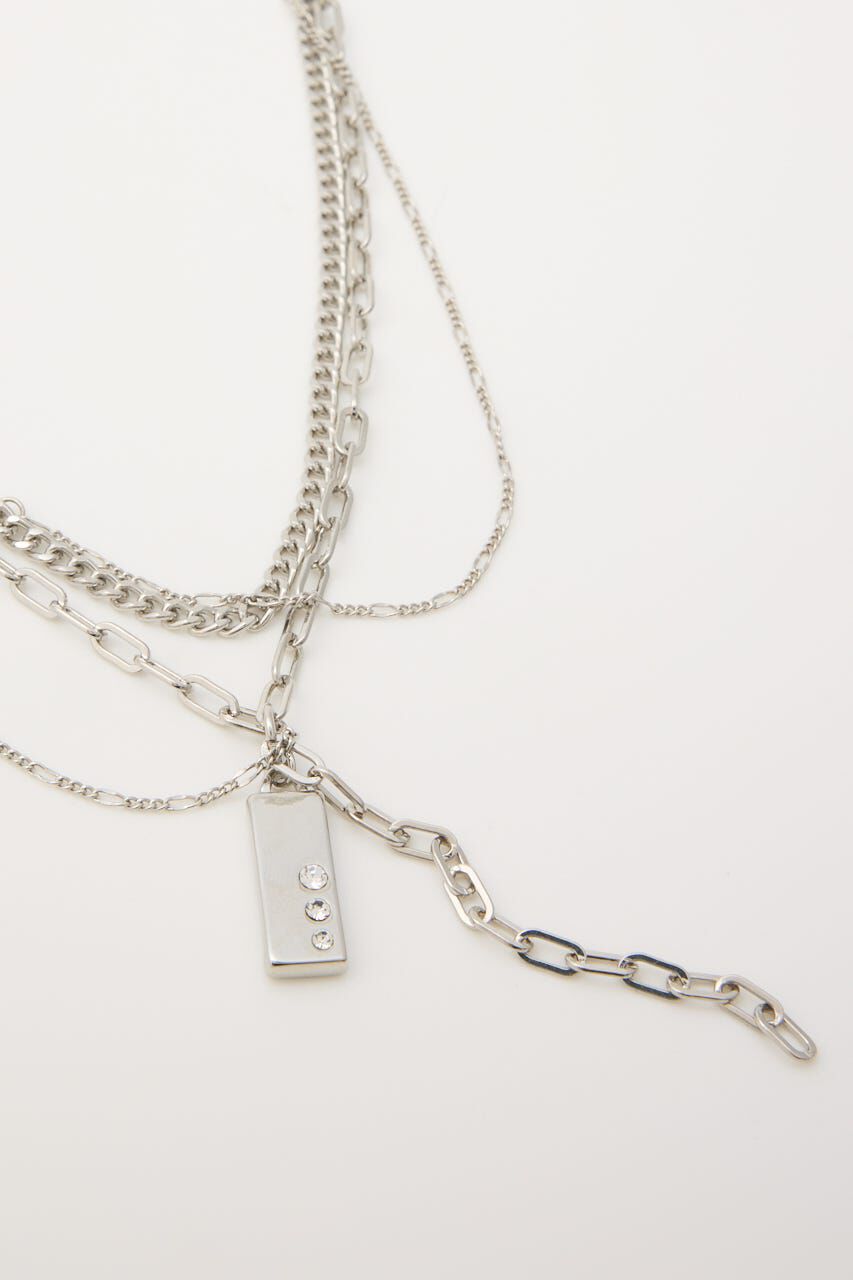 MOUSSY「MESSY CHUNK ネックレス」|ネックレス|