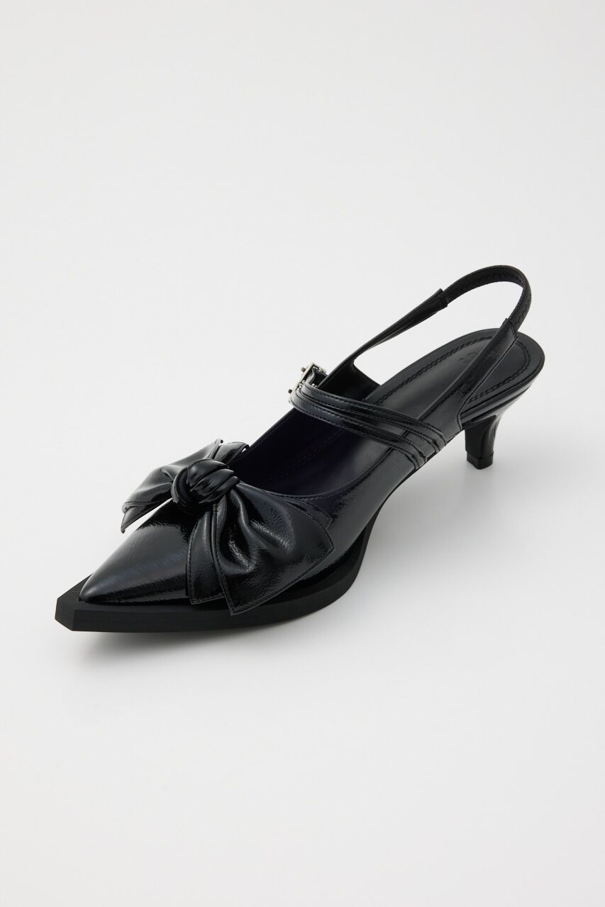 SLY「RIBBON DESIGN POINTED サンダル」|サンダル|