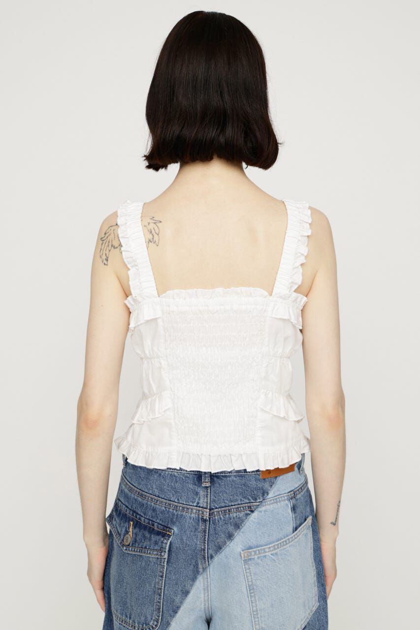 SLY「DUNGAREE SQUEEZE CAMI ブラウス」|キャミソール|
