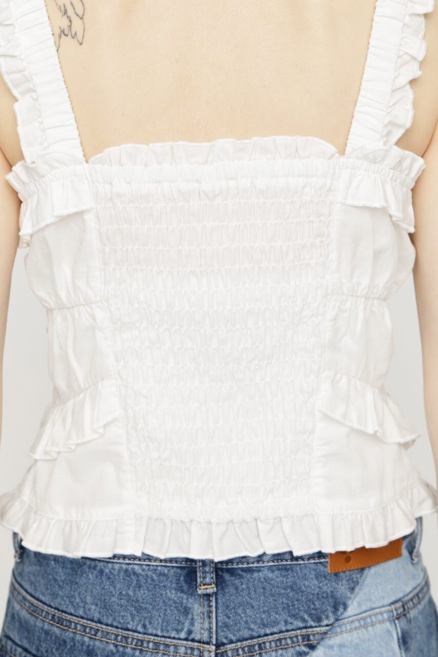 SLY「DUNGAREE SQUEEZE CAMI ブラウス」|キャミソール|