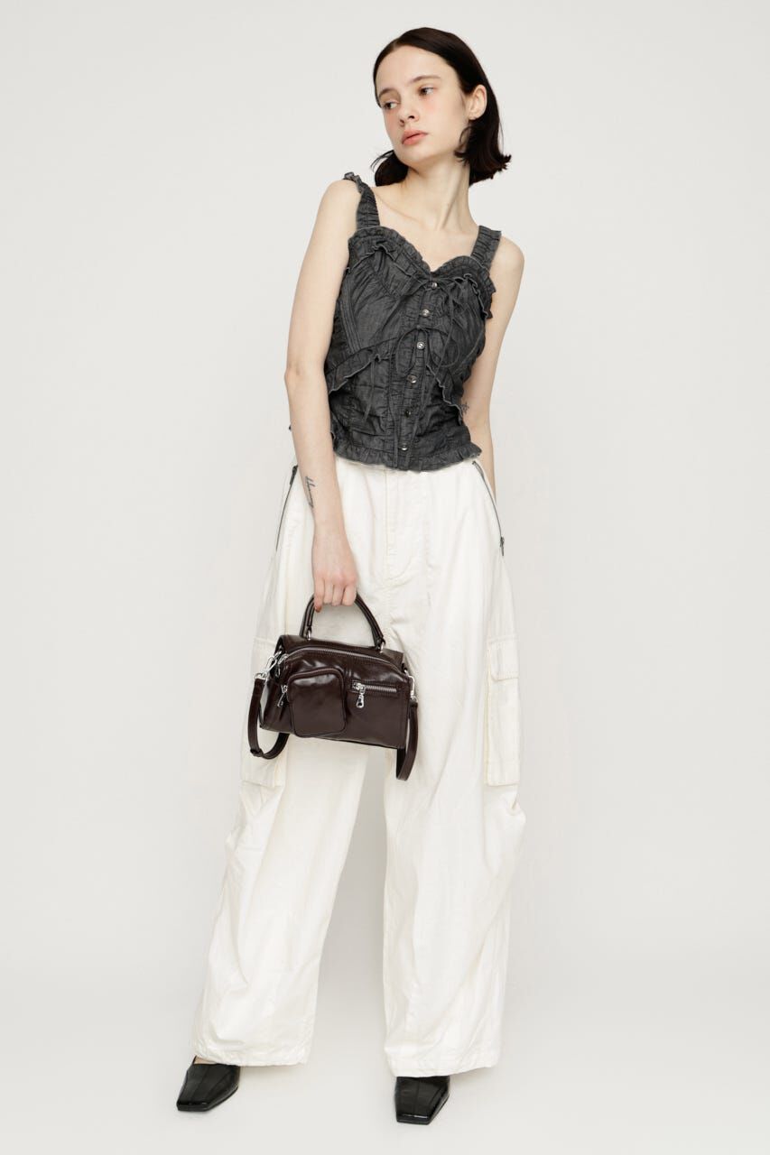 SLY「DUNGAREE SQUEEZE CAMI ブラウス」|キャミソール|