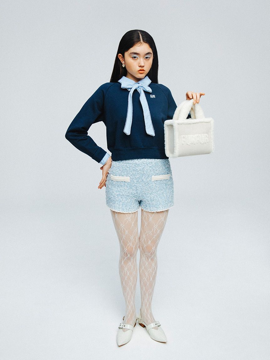 FURFUR「【WEB限定カラー】ダブルストラップバブーシュ」|パンプス|