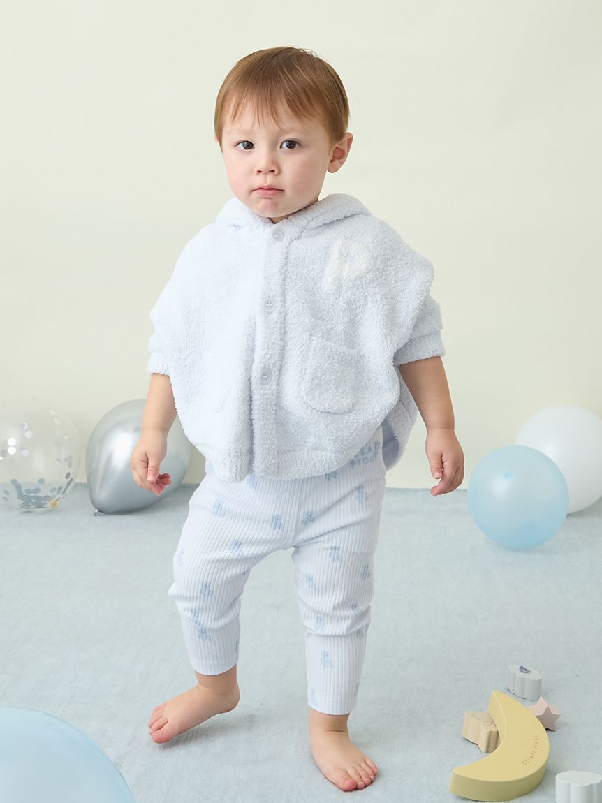 GELATO PIQUE KIDS & BABY「【ONLINE限定カラーあり】【BABY】パウダーベアポンチョ」|その他ベビーウェア|