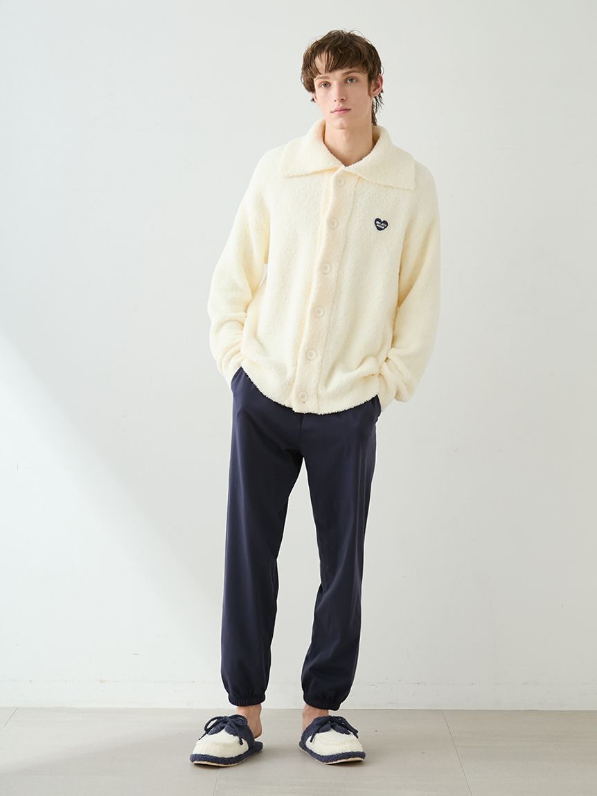 GELATO PIQUE HOMME「【HOMME】べビモコハートロゴ刺繍カーディガン」|カーディガン|