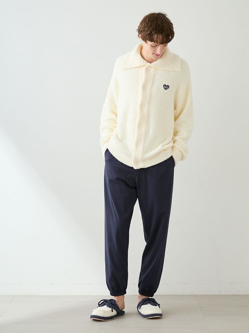 GELATO PIQUE HOMME「【HOMME】べビモコハートロゴ刺繍カーディガン」|カーディガン|