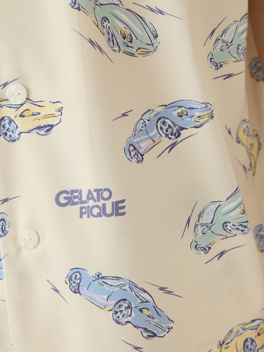 GELATO PIQUE HOMME「【HOMME】【接触冷感】スタービークル柄シャツ」|シャツ・ブラウス|