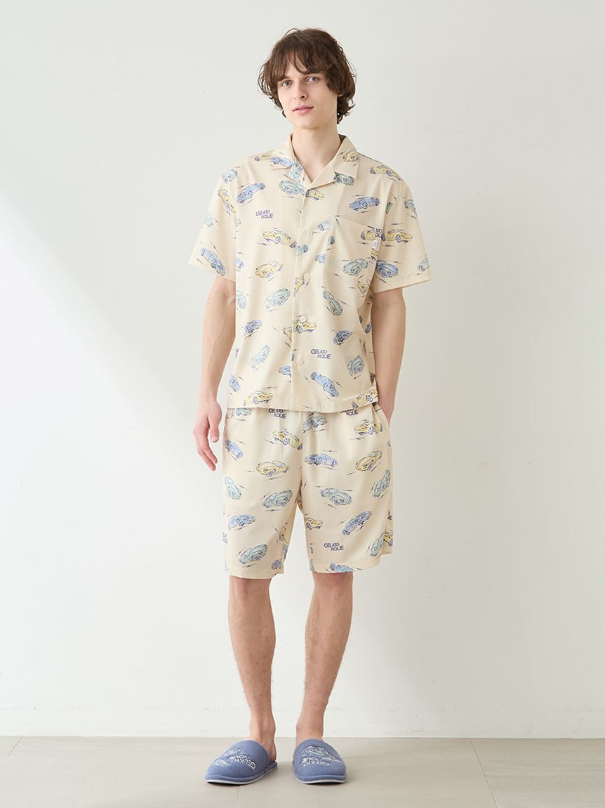 GELATO PIQUE HOMME「【HOMME】【接触冷感】スタービークル柄シャツ」|シャツ・ブラウス|