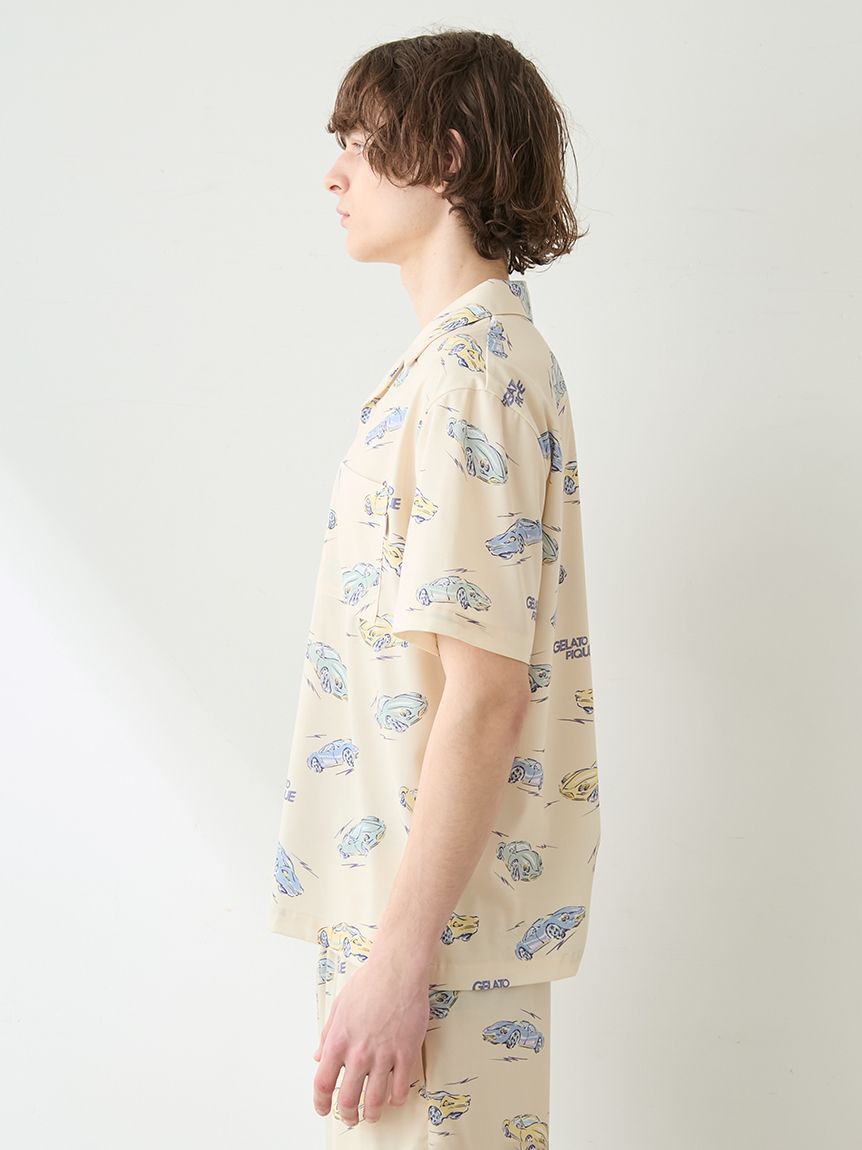GELATO PIQUE HOMME「【HOMME】【接触冷感】スタービークル柄シャツ」|シャツ・ブラウス|
