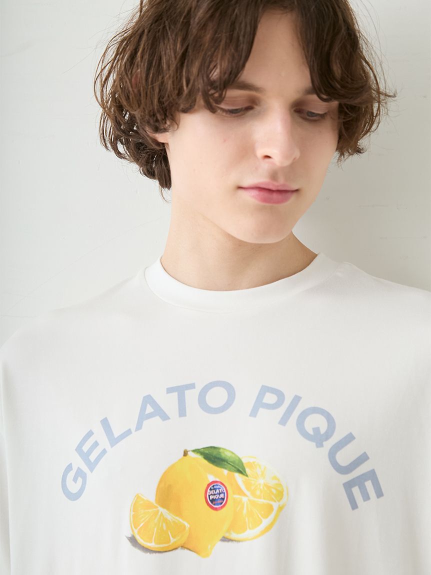 GELATO PIQUE HOMME「【HOMME】【接触冷感】レーヨンフルーツTシャツ」|ルームウェア|