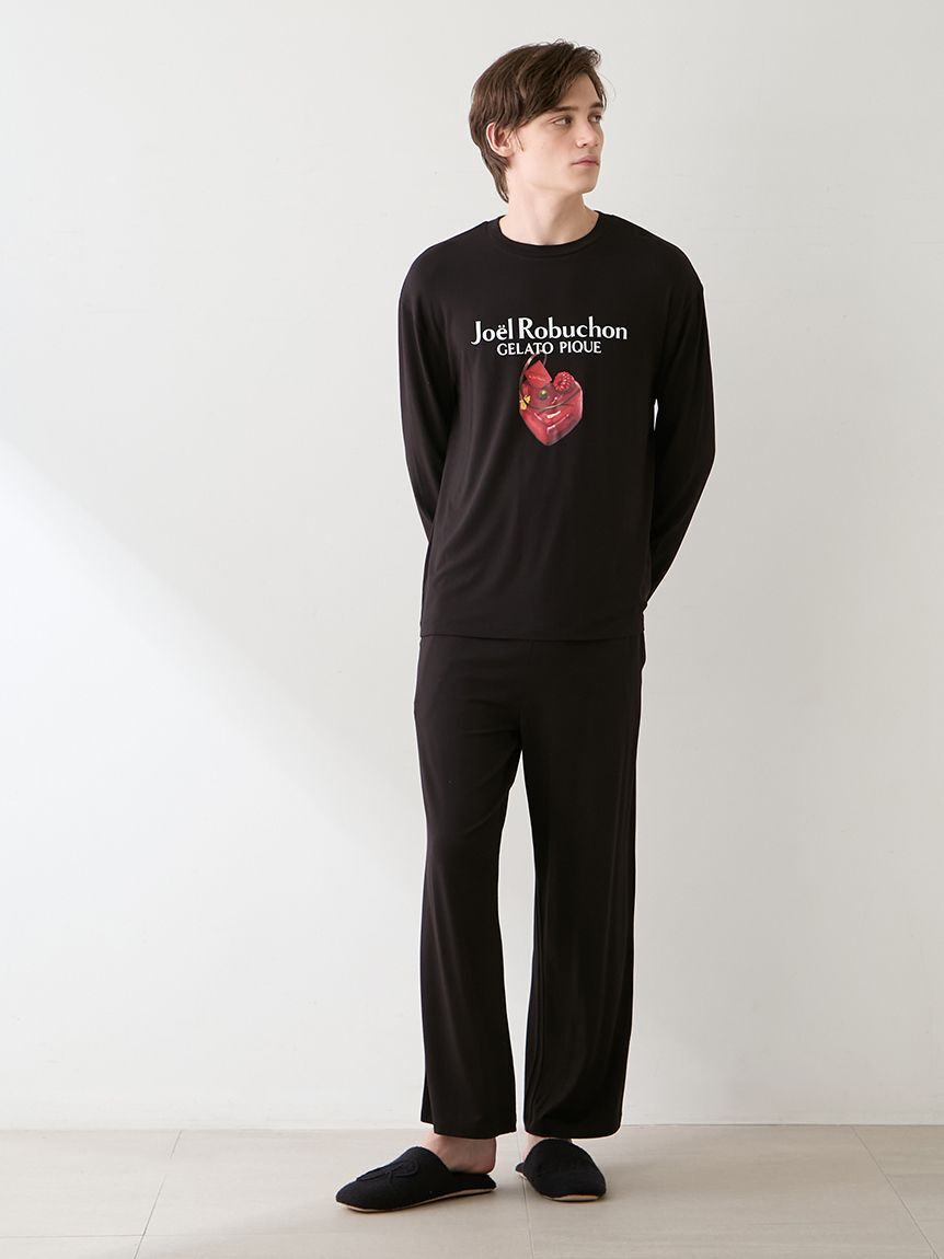 GELATO PIQUE HOMME「【JOEL ROBUCHON】【HOMME】ワンポイントロンT」|ルームウェア|