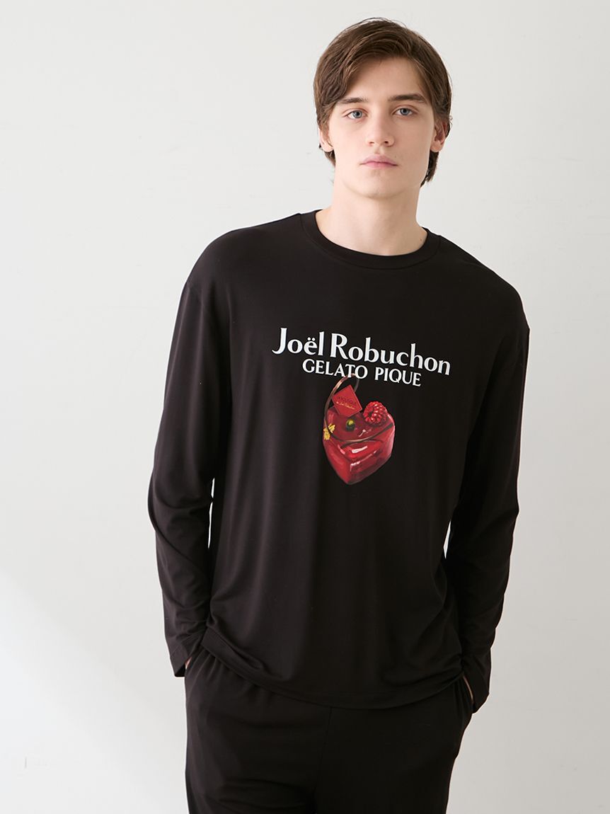 GELATO PIQUE HOMME「【JOEL ROBUCHON】【HOMME】ワンポイントロンT」|ルームウェア|