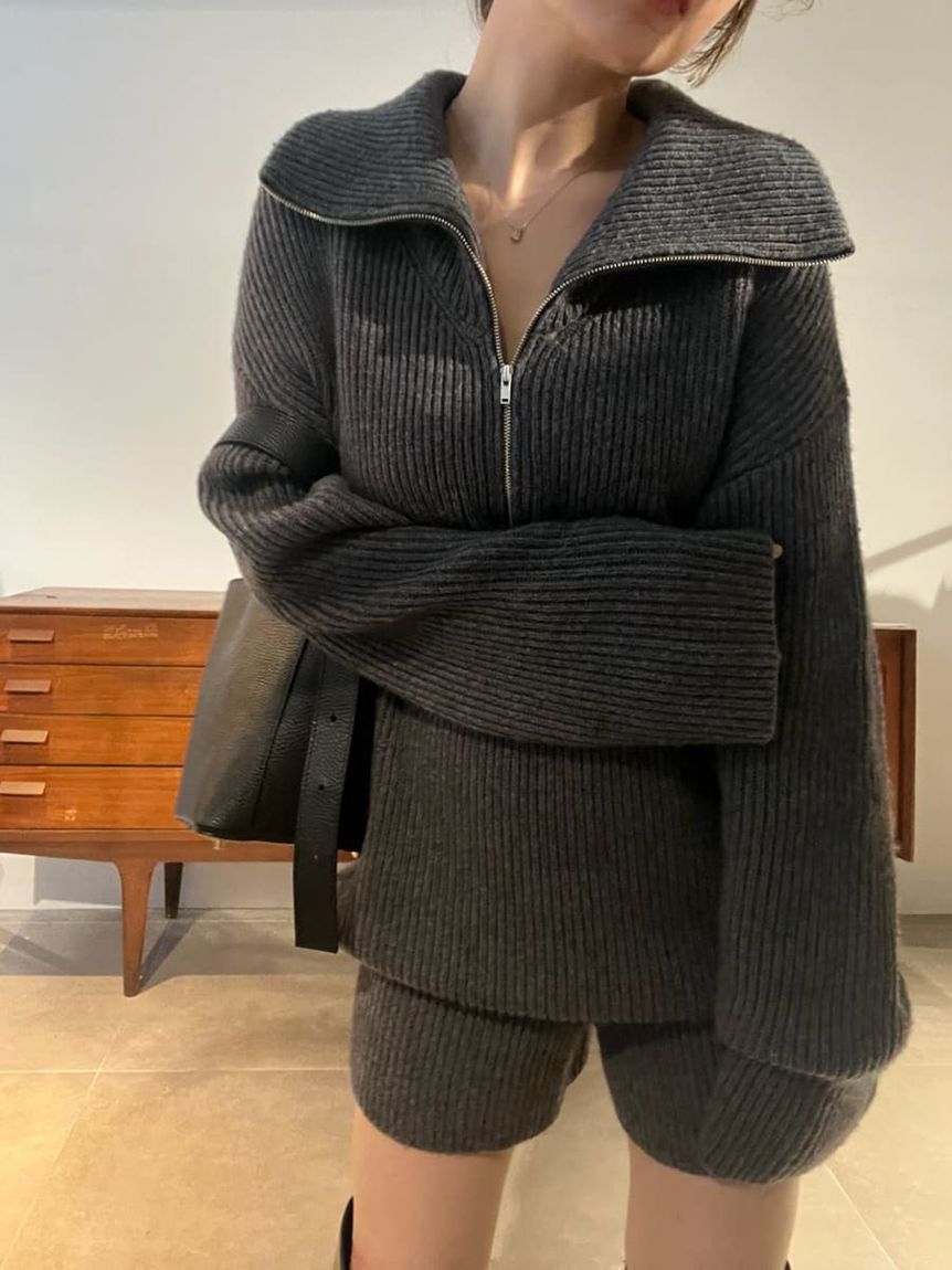 FRAY I.D「ニットショートパンツ」|その他|GRY