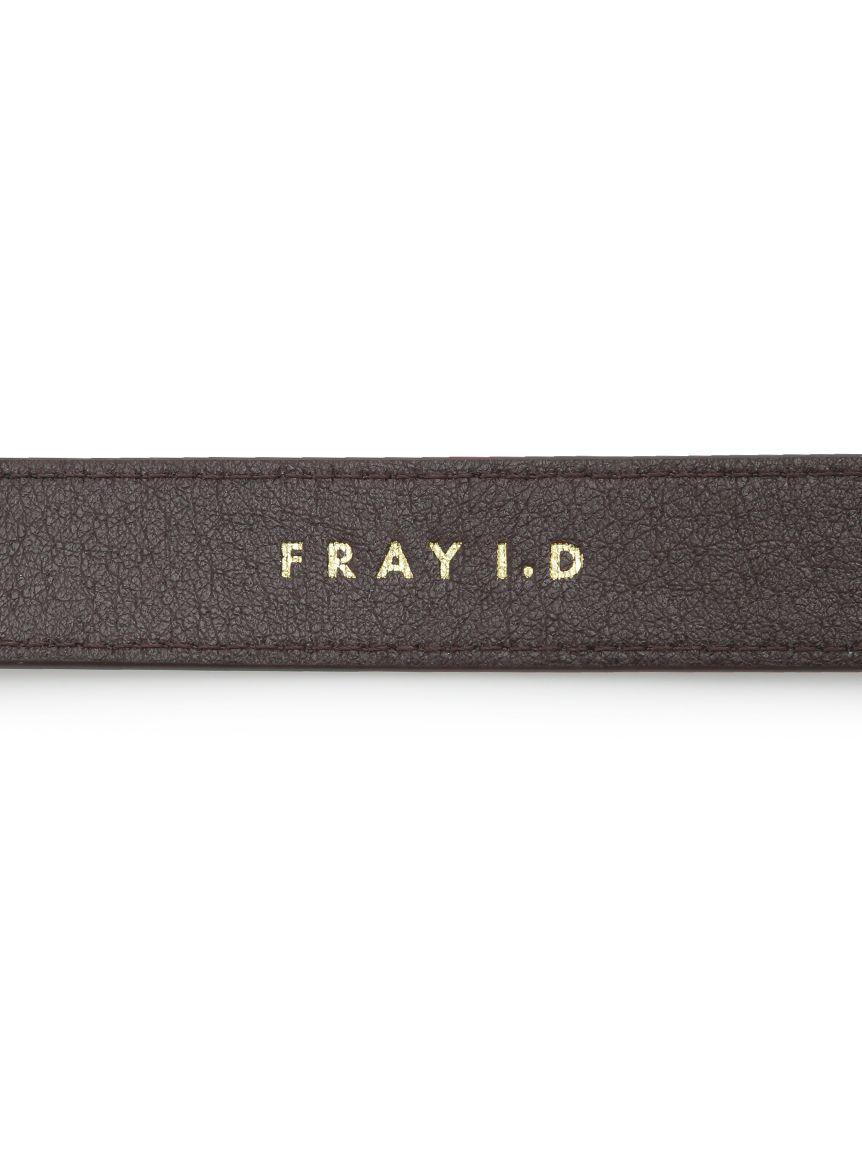 FRAY I.D「ロゴチャームベルト」|ベルト|