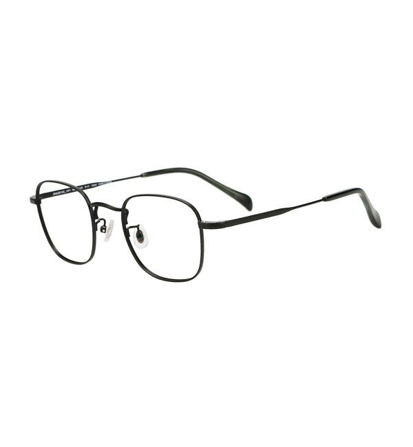  「Zoff｜四角 メガネ｜メタルフレーム 伊達・度付き｜FASHION AUTUMN レンズ交換券付」|メガネ|