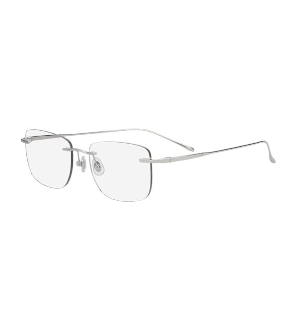  「SUNCUTGlasses/UV100%CUT リムレス サングラス | チタン [度無し専用] カラーレンズ 紫外線対策 UVカット」|サングラス|