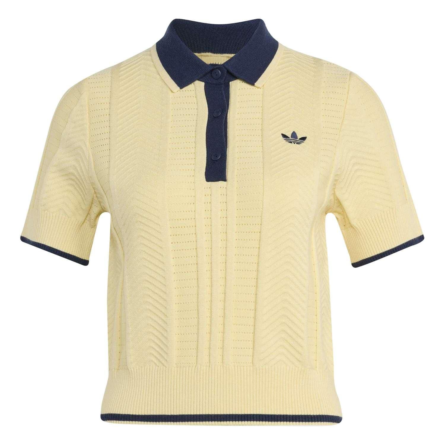 adidas「【ADIDAS ｳｪｱ】W CABLE KNIT CALI TEE POLO」|Tシャツ・カットソー|