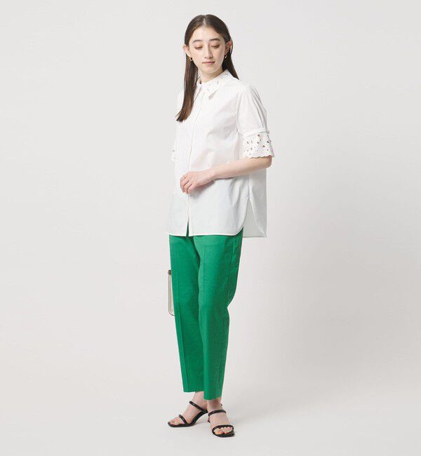 UNITED ARROWS「エンブロイダリー シャツ ブラウス 4WAY」|シャツ・ブラウス|