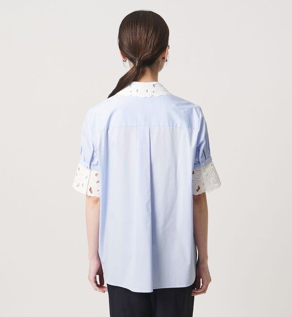 UNITED ARROWS「エンブロイダリー シャツ ブラウス 4WAY」|シャツ・ブラウス|