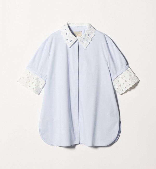UNITED ARROWS「エンブロイダリー シャツ ブラウス 4WAY」|シャツ・ブラウス|