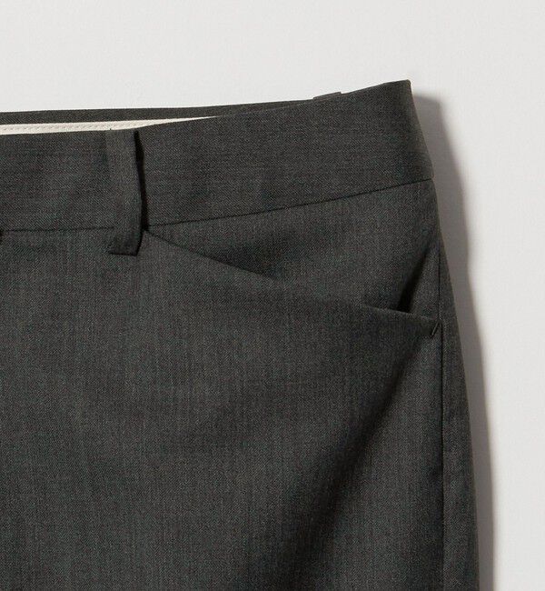 UNITED ARROWS「Vitale Barberis Canonico スリム テーパードパンツ」|スラックス|