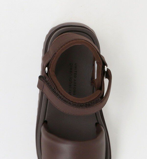 UNITED ARROWS green label relaxing「パフィー フラット サンダル / キッズ 17cm-23cm」|スニーカー|