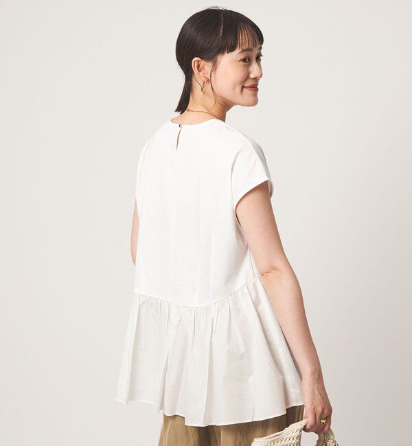 UNITED ARROWS green label relaxing「エアリー ボリューム カットソー 接触冷感」|Tシャツ・カットソー|