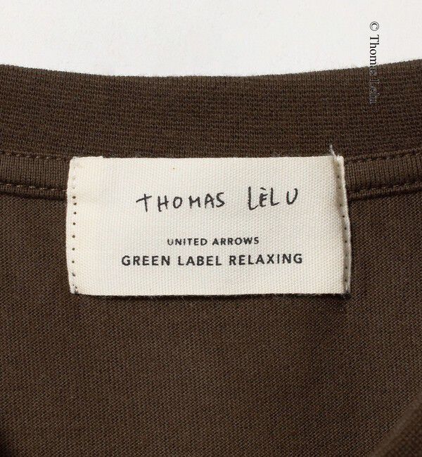 UNITED ARROWS green label relaxing「【別注】＜Thomas Lelu＞サインアート 半袖 Tシャツ カットソー / キッズ 120cm-140cm」|Tシャツ・カットソー|