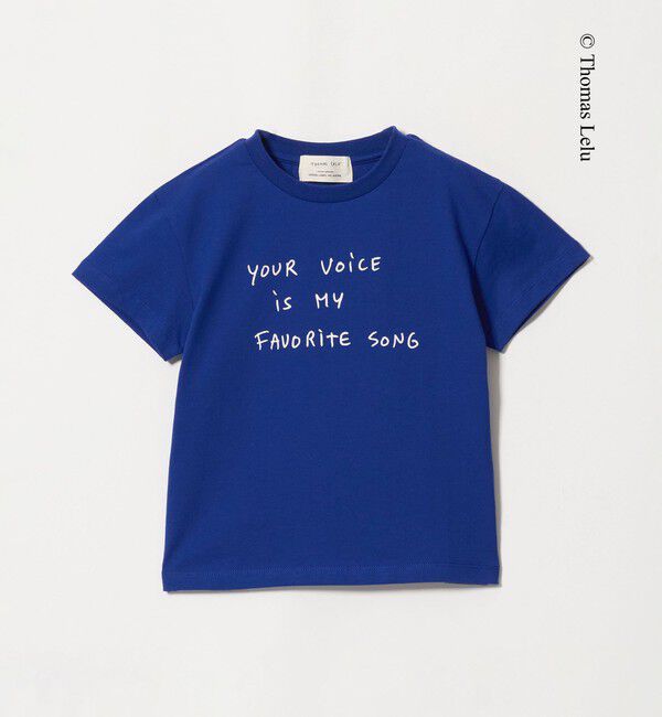 UNITED ARROWS green label relaxing「【別注】＜Thomas Lelu＞サインアート 半袖 Tシャツ カットソー / キッズ 120cm-140cm」|Tシャツ・カットソー|ROYAL