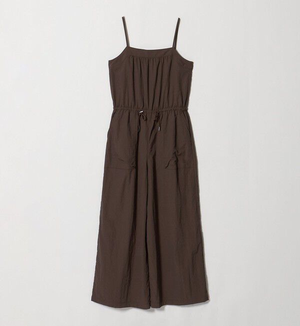 UNITED ARROWS green label relaxing「ウスカル キャミソール サロペット UVカット 撥水 接触冷感」|オールインワン|