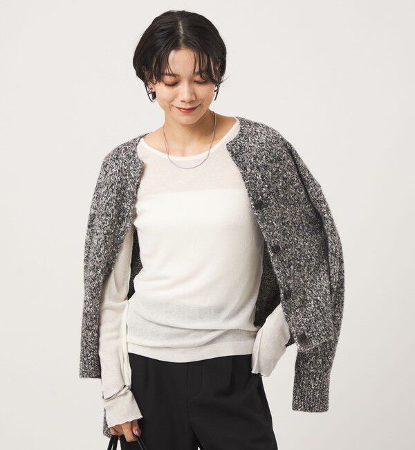 UNITED ARROWS green label relaxing「［size SHORTあり］テレコ クルーネック プルオーバー」|Tシャツ・カットソー|