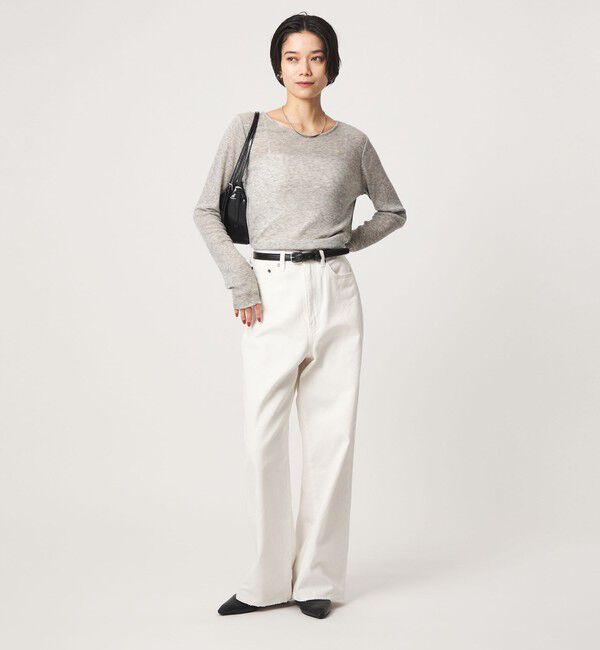 UNITED ARROWS green label relaxing「［size SHORTあり］テレコ クルーネック プルオーバー」|Tシャツ・カットソー|